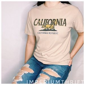Vintage California Republic Tee Shirt